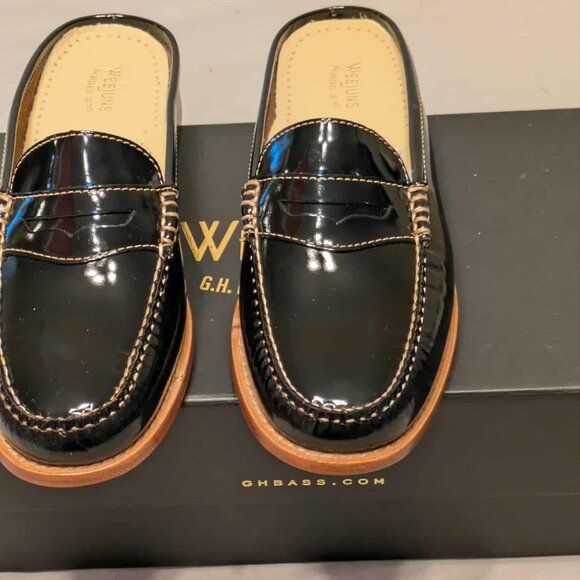 G.H. Bass Weejuns Loafers Mens Size 7 Medium Slip on Miles - New in Box - Picture 1 of 14